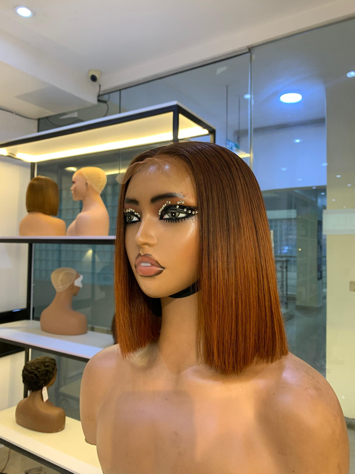 10 Carjun bone straight wig