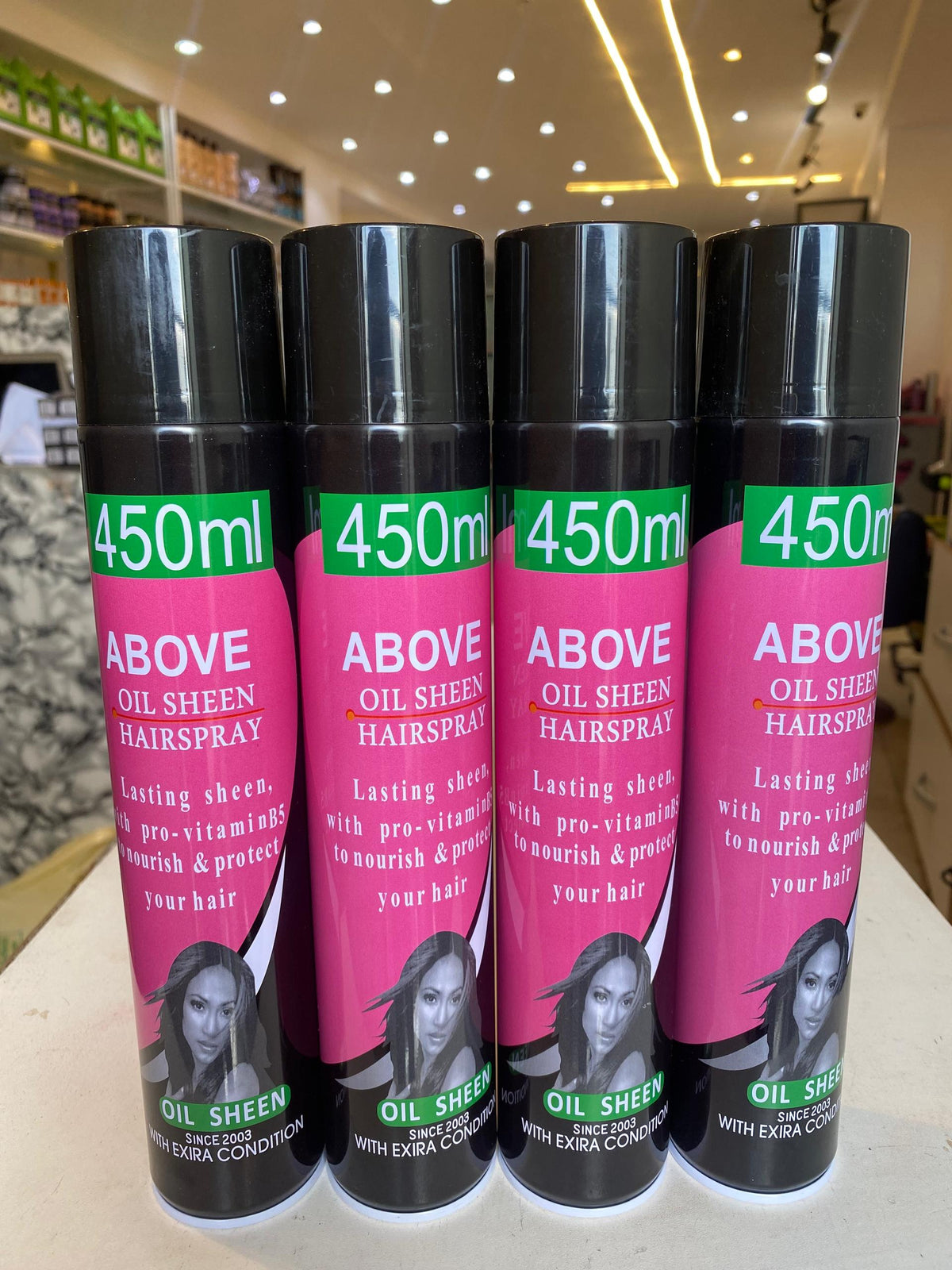 Above Oil Sheen Spray