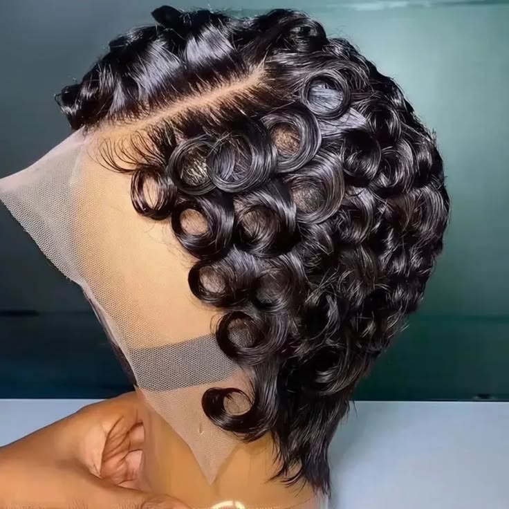 Pixie Frontal Human Hair Wig | Nekkyhairs